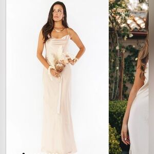 Tuscany Maxi Slip Dress